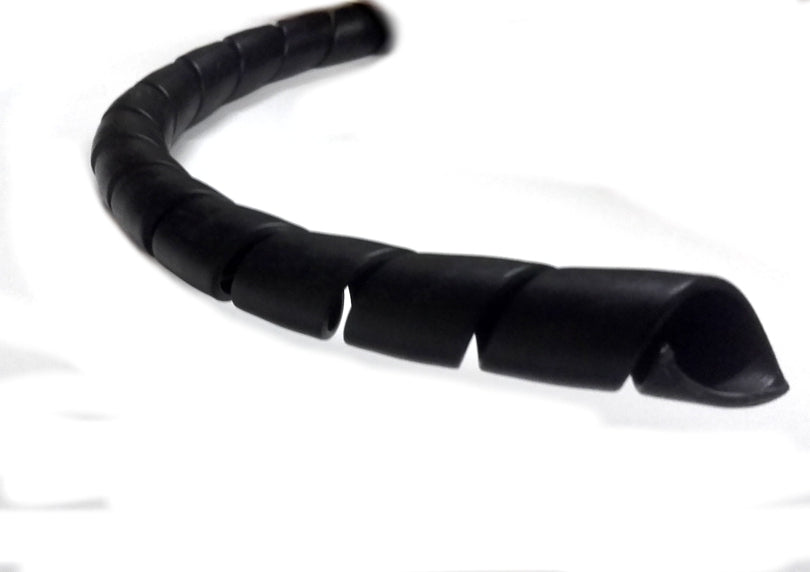 Špirálový kryt hadice 12mm hydraulické SGX-12 (rozsah: 9-12mm) čierne vyhotovenie 50m