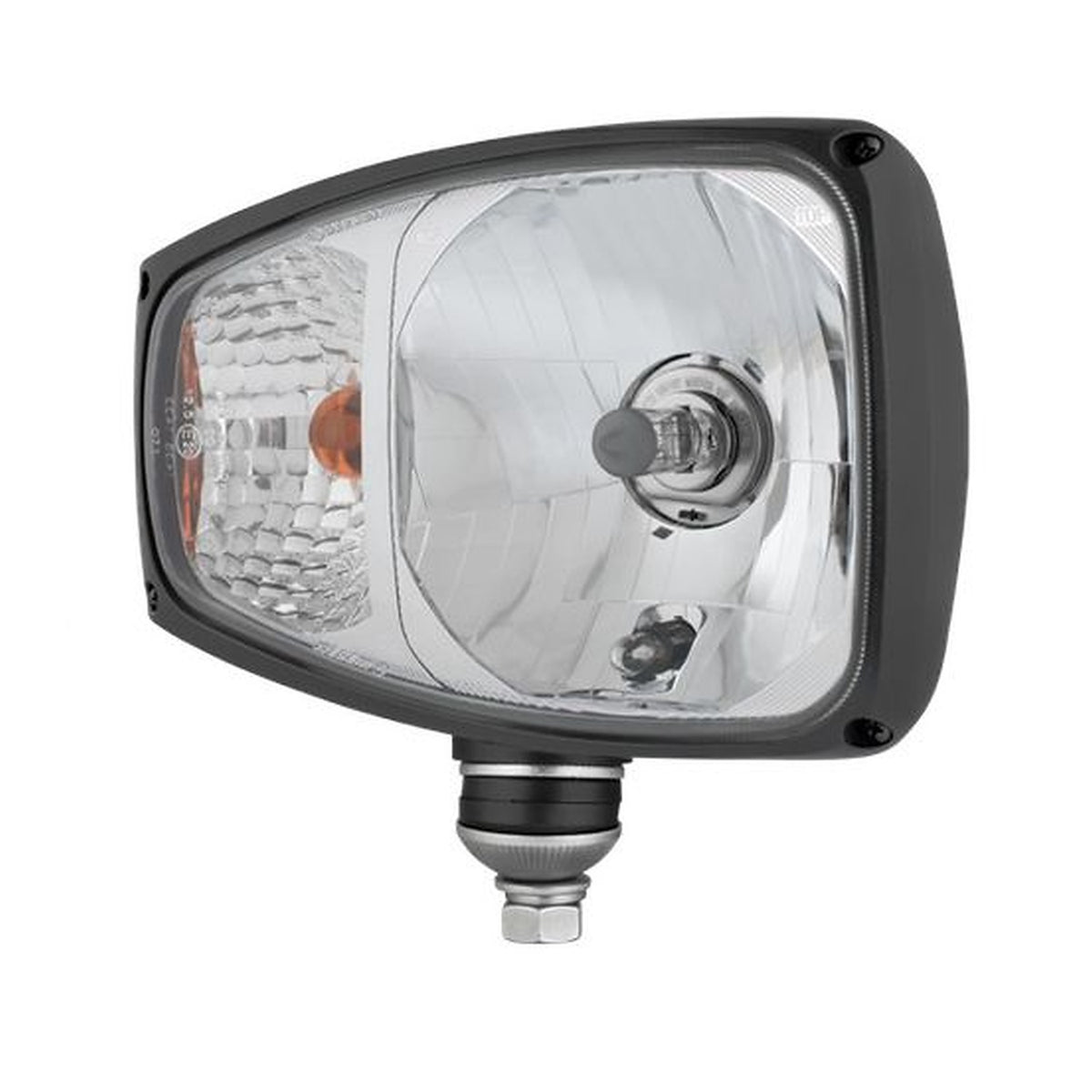Reflektor - H4 4F P 225*150+teleso spojka DT04-6P, žiarovky 12V - Wesem