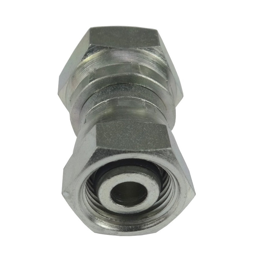 Priama hydraulická spojka s maticovým pripojením AA M22x1,5 - M18x1,5 15L/12L - kužele starého typu bez O-krúžku, metrické vyhotovenie