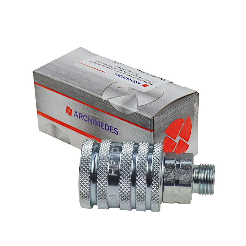 Zásuvka hydraulickej rýchlospojky - M18x1.5 vonkajší závit EURO PUSH-PULL (9100818G) (ISO 7241-A) Premium - PZL-Hydral