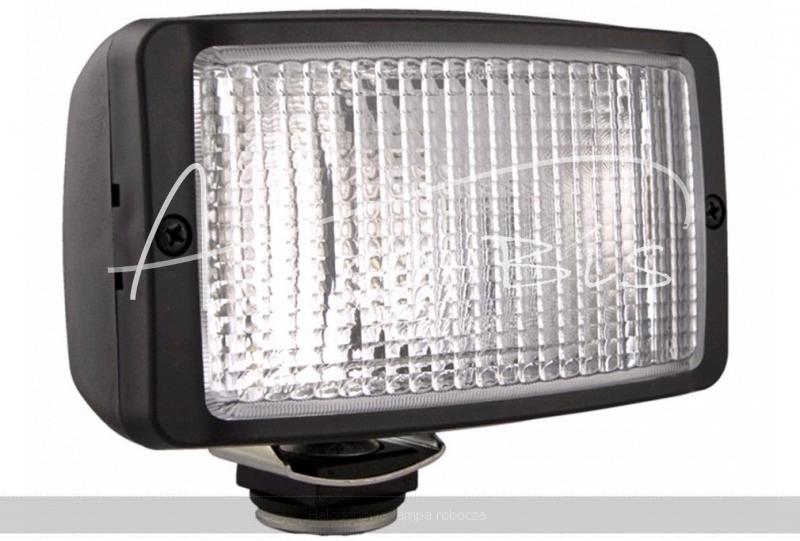 Obdĺžnikové pracovné svetlo s vedením WESEM LPR6.27381.01 138mm,H3 12V/55,H-3 24V/70W — LPR627381