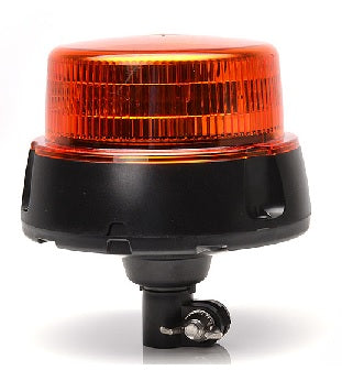 Výstražný LED maják 12/24 V s diaľkovým ovládaním, vodotesný, upevnenie na čap – fotografia 1 z 2 – SKU 24191