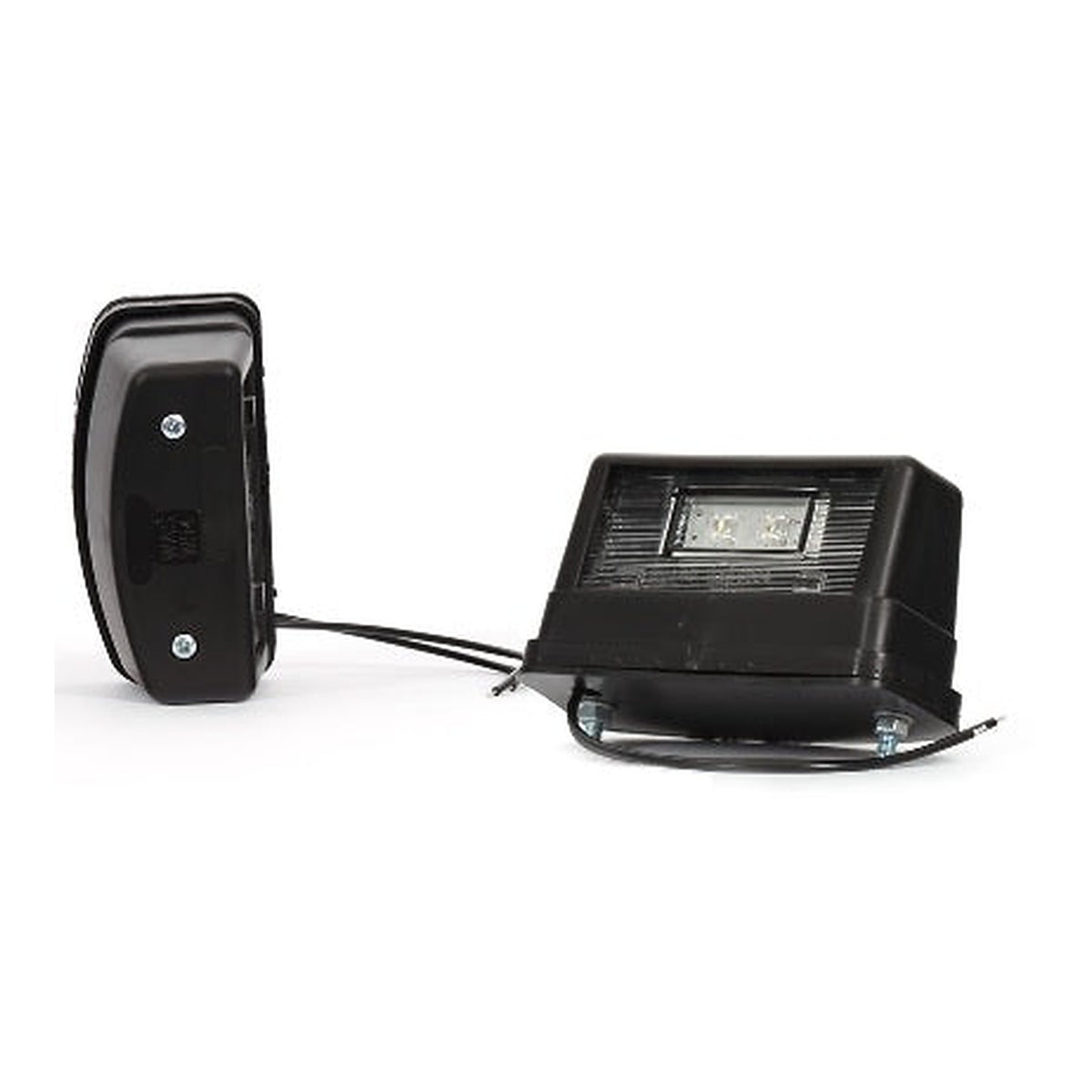 LED osvetlenie evidenčného čísla W54, 12/24 V, IP66/68, s káblom – fotografia 1 z 2 – SKU 24212