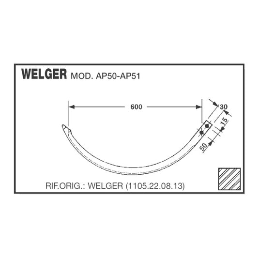 Ihla - lisu WELGER AP50, AP51