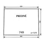 Predné sklo — NR.749