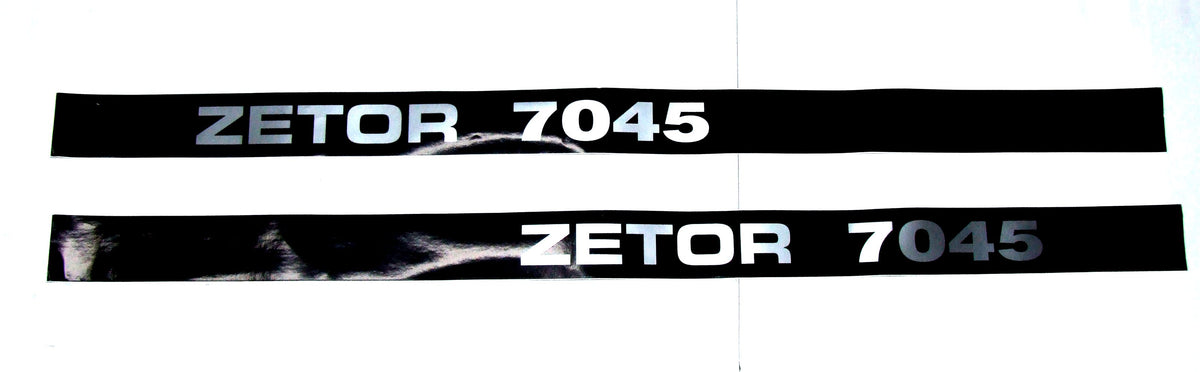 Súprava nálepiek a emblémov - Zetor 7045