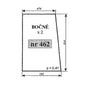 Bočné sklo - 2802 Ogrodnik Koja