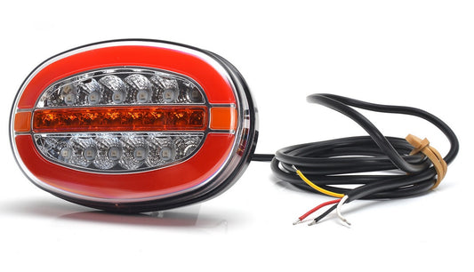 Zadné združené svetlo - elipsa W205 univerzálne vyhotovenie pravé vyhotovenie - ľavé vyhotovenie LED 12V/24V vodoodolné vyhotovenie IP66/68 neon - Waś