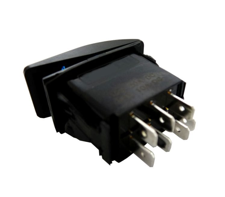 Prepínač - svetiel LED 7pin