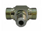 Hydraulická T-spojka M22x1,5 - 3/8"- M22x1,5 15L/BSPT/15L