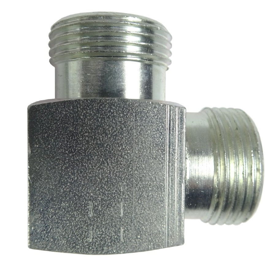 Hydraulické koleno 90° BB M30x2 22L