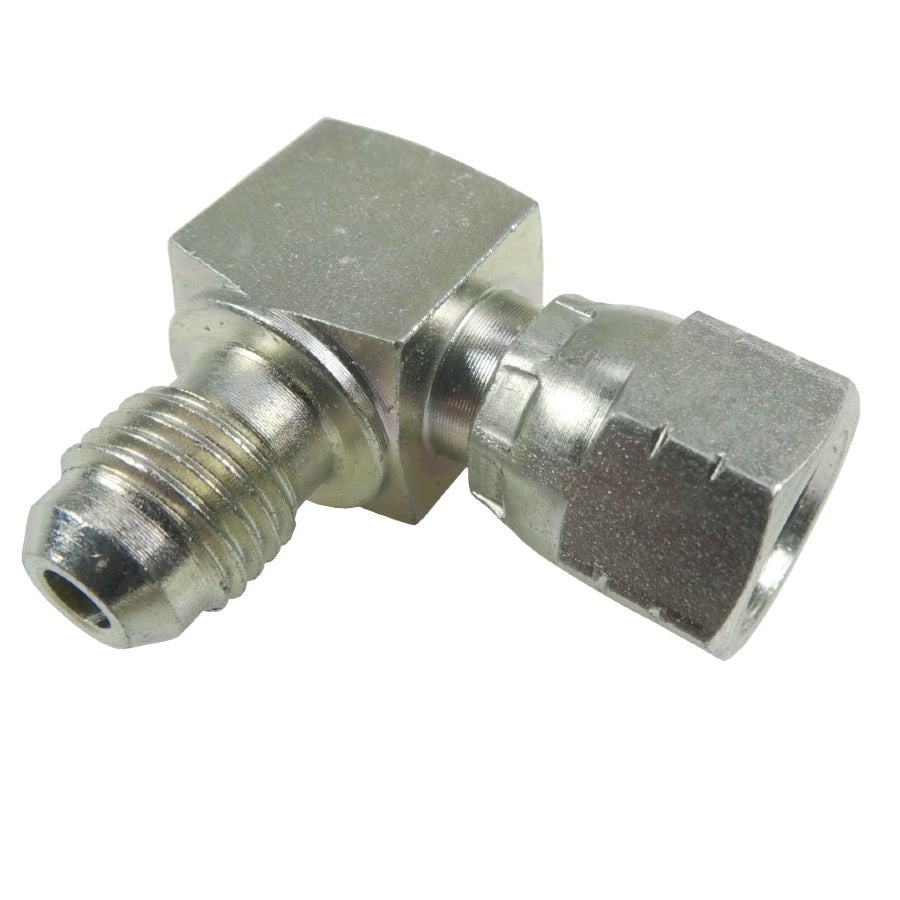 Hydraulické koleno 90° AB 7/16" - 7/16" UNF/UNF