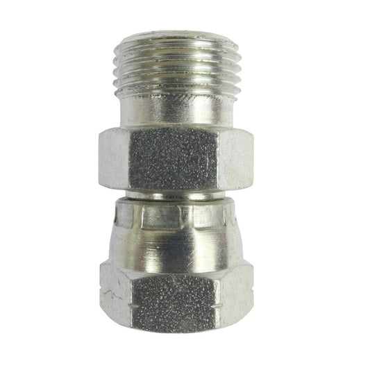 Spojka – hydraulická spojka – priama AB 1/4" – M18x1,5 12L metrická a palcová – fotografia 1 z 2 – SKU 38224
