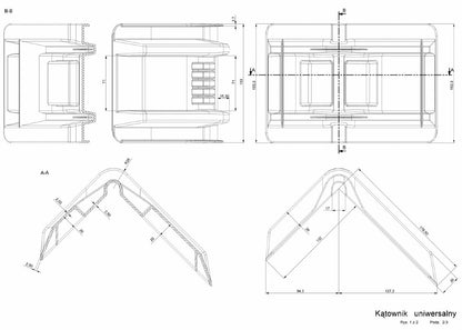 Uholník — Plastex — KP210/160