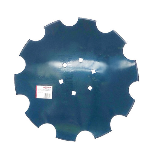 Kotúč - ozubený FI-460mm hrúbka 4mm tanierových brán uchytenie náboj AP21 6 otvorov rozstup skrutiek upevňovacích 120mm bórová oceľ - Morga