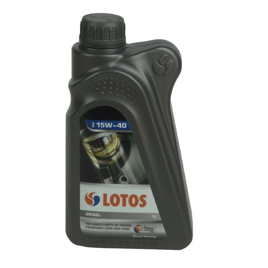 Motorový olej Lotos — SAE 15W-40, 1L, CG-4/SJ — 15W-40 1L Diesel
