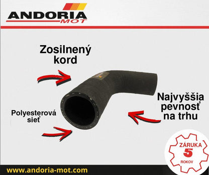 Dolná hadica chladiča - kordová výstuž MF-4 - Andoria