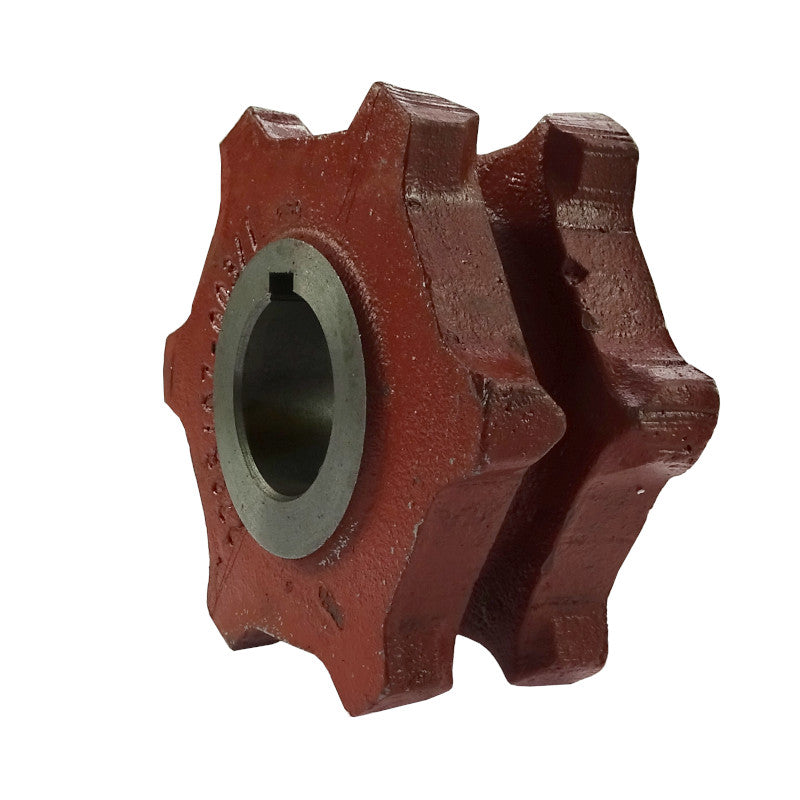 Koleso - nástrčné vyhotovenie FI-40mm pero 10 nízke vyhotovenie zub rozhadzovač maštaľného hnoja
