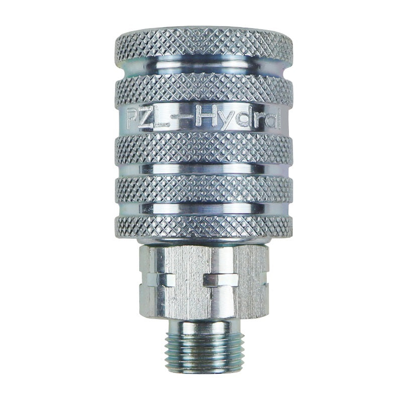 Zásuvka hydraulickej rýchlospojky - M18x1.5 vonkajší závit EURO PUSH-PULL (9100818G) (ISO 7241-A) Premium - PZL-Hydral