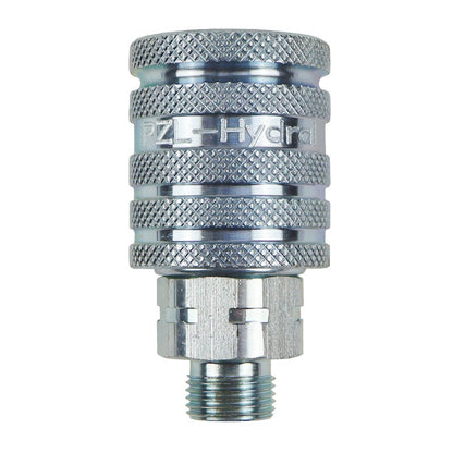 Zásuvka hydraulickej rýchlospojky - M18x1.5 vonkajší závit EURO PUSH-PULL (9100818G) (ISO 7241-A) Premium - PZL-Hydral