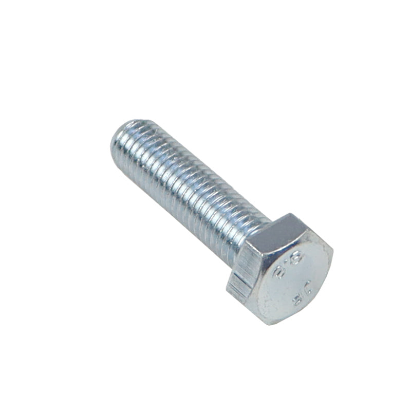 Skrutka so šesťhrannou hlavou M12x45 DIN933 - 8.8 - biely zinok