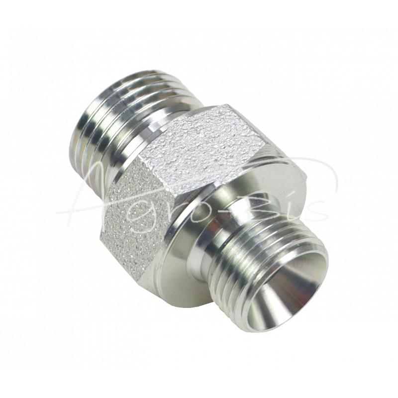 Priama hydraulická spojka - BB 3/8" - 1/2"
