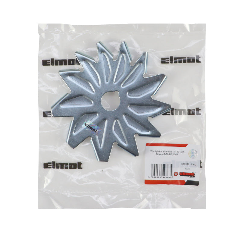 Ventilátor - alternátora 14V 72A dva remene 9515672 Ursus C-385 - Elmot