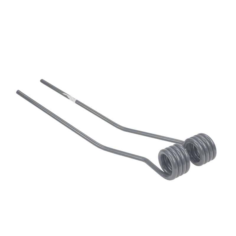 Prst - zub obracací - zhrňovača Deutz-Fahr Pottinger 06229776 FI-8,5mm L-375mm práškovo lakované vyhotovenie - Morga