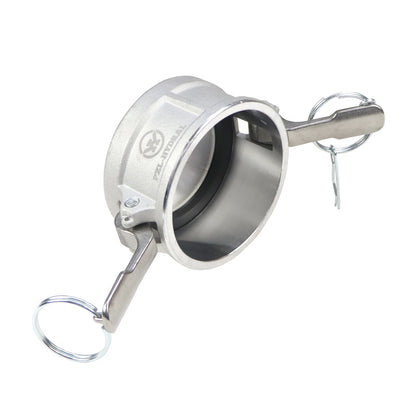 Záslepka spojky Camlock DC vnútorné pripojenie 16bar hliník 3" x 76mm - PZL-Hydral