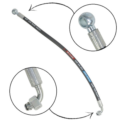 Hydraulické vedenie — Ursus, M18x1,5, DN10, C-330 — PZL-Hydral — BO-10-620/2SN
