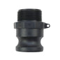 Vsuvka Camlock typ F 1 1/2" x 38mm - polypropylén PP PZL-Hydral