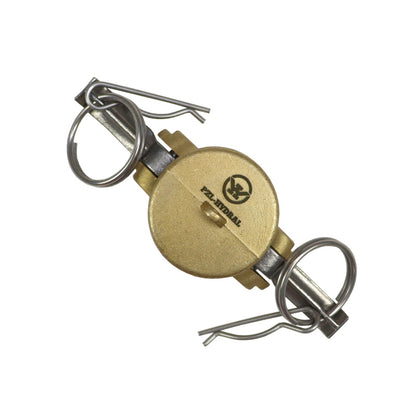 Záslepka spojky Camlock DP vonkajšie pripojenie 16bar mosadz 1" x 25mm - PZL-Hydral