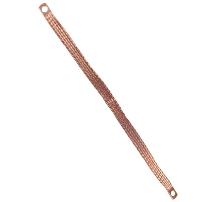 Zemniaci vodič s okom FI-10 mm, dĺžka 450 mm, medený opletený, univerzálny, ELMOT – fotografia 2 z 2 – SKU 113236