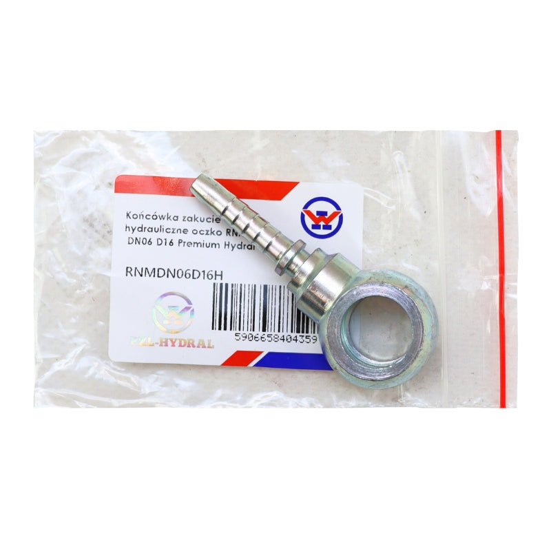 Lisovacia hydraulická koncovka - oko RNM DN06 D16 Premium - PZL-Hydral
