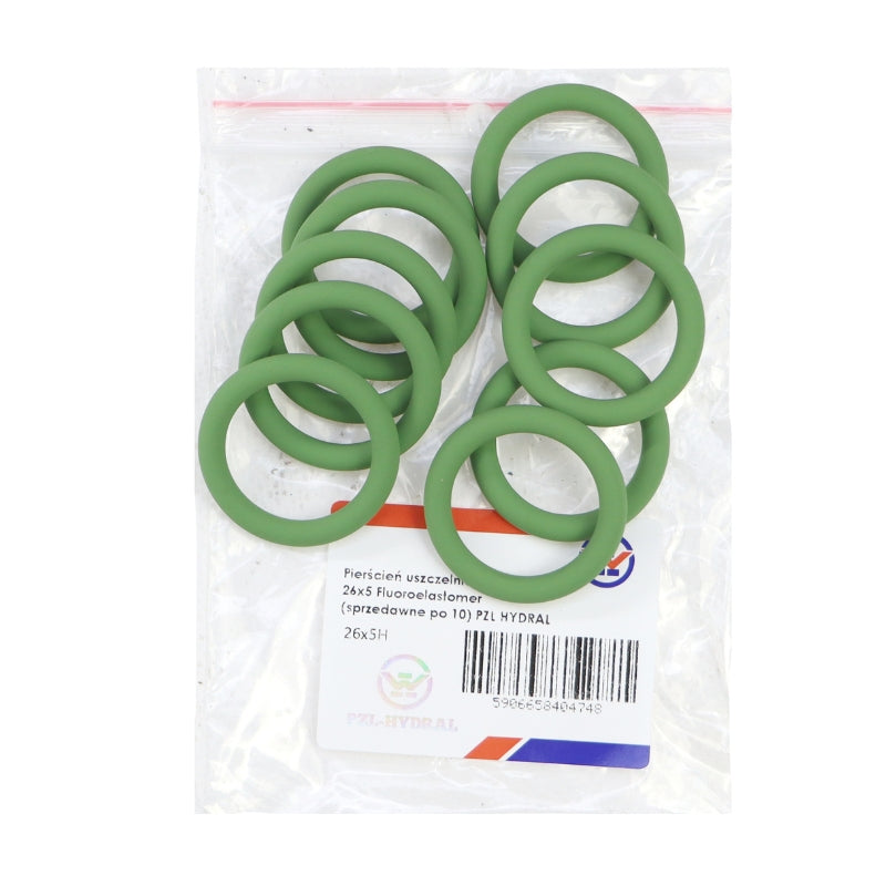 Tesniaci O-krúžok - 26x5 fluóroelastomér Viton - PZL-Hydral