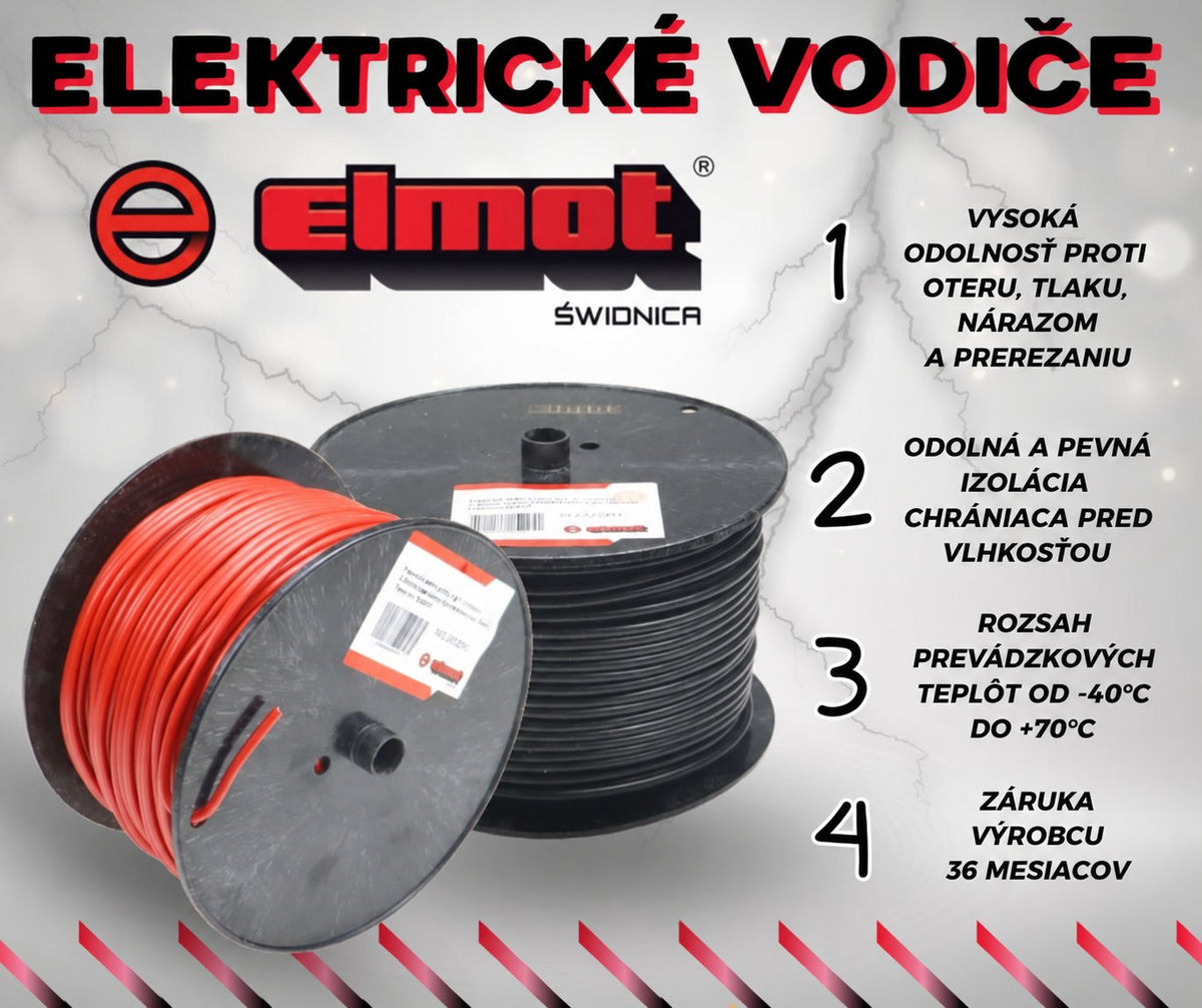 Vedenie kábel elektrický LgY-S inštalácie 2,50mm hnedý Premium — PE2.5ZBPEL