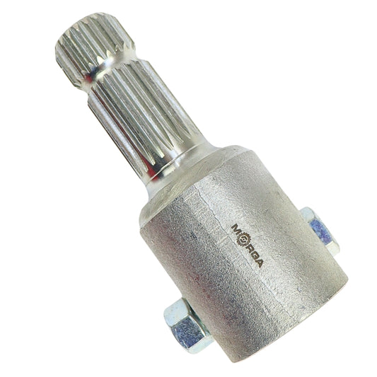 Redukcia vývodového hriadeľa WOM, vnútorné/vonkajšie drážkovanie, 6 drážok 44,4 mm (1 3/4 palca) / 21 drážok 34,9 mm (1 3/8 palca), L-164 mm MORGA – fotografia 1 z 3 – SKU 114803