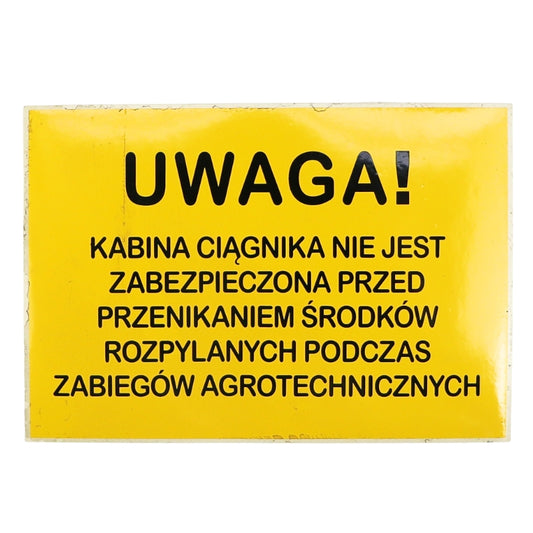 Značka — kabína — ZNAKKABINA