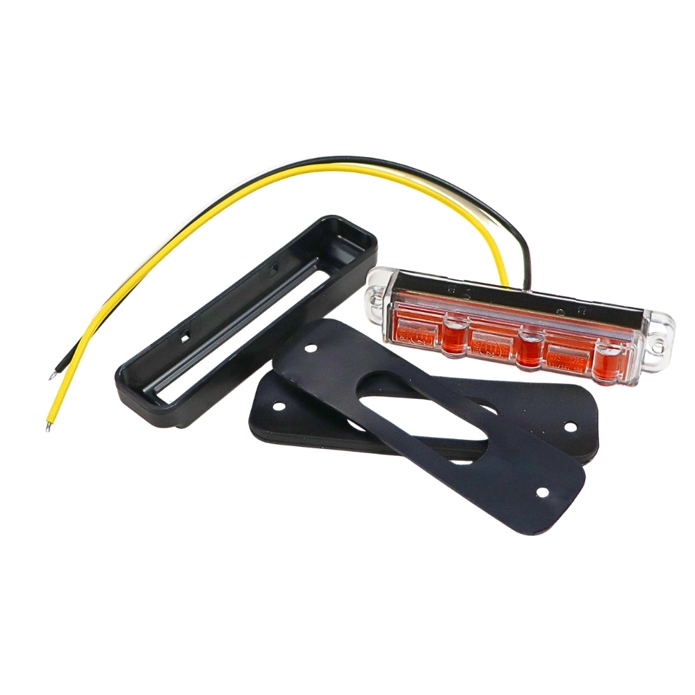 Svetlo - výstražná LED 12-24V záblesková IP6 2466 - Waś