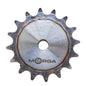 Reťazové koleso - kalené vyhotovenie s prírubou a nábojom 16B-1 (R1 1) Z-16 vonkajší priemer - 141,8 mm - Morga