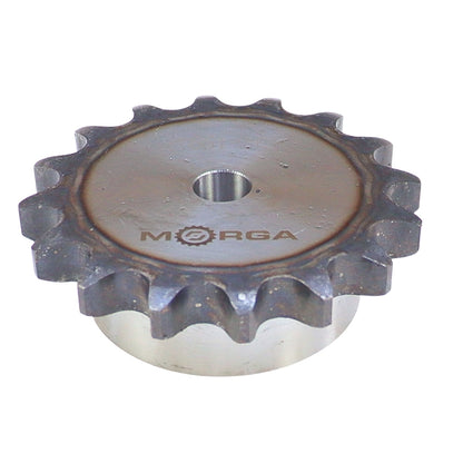 Reťazové koleso - kalené vyhotovenie s prírubou a nábojom 16B-1 (R1 1) Z-16 vonkajší priemer - 141,8 mm - Morga