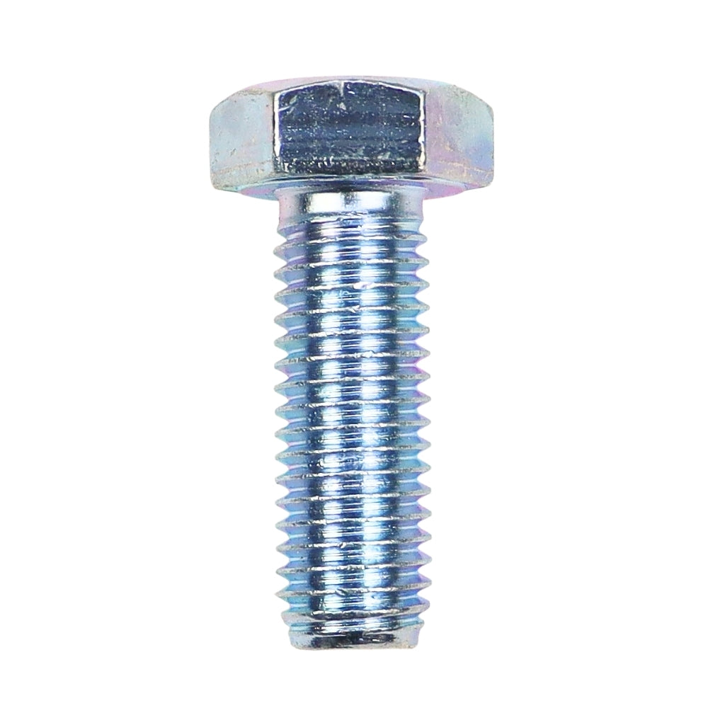 Skrutka so šesťhrannou hlavou, plný závit M14x40 DIN933 5421061/0 PN-58/M-82117 5421026/5 5055022/0 pre spodný držiak ťahadla, pozinkovaná – fotografia 1 z 3 – SKU 7293