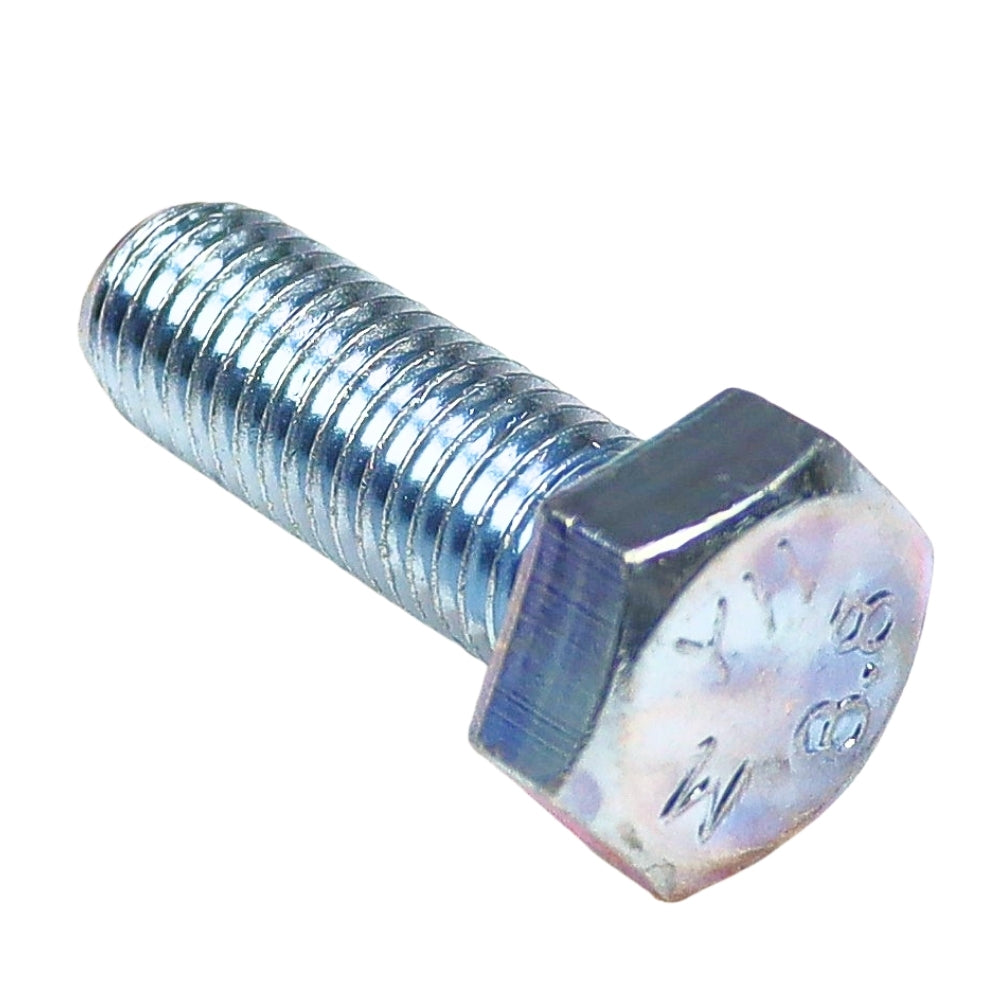 Skrutka so šesťhrannou hlavou, plný závit M14x40 DIN933 5421061/0 PN-58/M-82117 5421026/5 5055022/0 pre spodný držiak ťahadla, pozinkovaná – fotografia 3 z 3 – SKU 7293