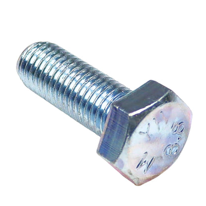 Skrutka so šesťhrannou hlavou, plný závit M14x40 DIN933 5421061/0 PN-58/M-82117 5421026/5 5055022/0 pre spodný držiak ťahadla, pozinkovaná – fotografia 3 z 3 – SKU 7293