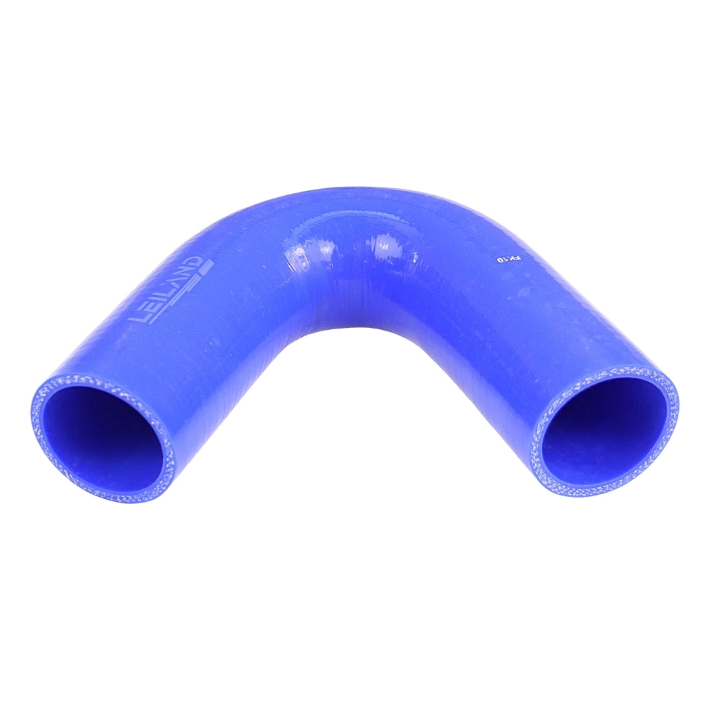 Koleno vedenia 135 SAE 20R1 −40 °C až +180 °C obojstranne 152mm univerzálny silikón LEILAND — K135D250F51SL