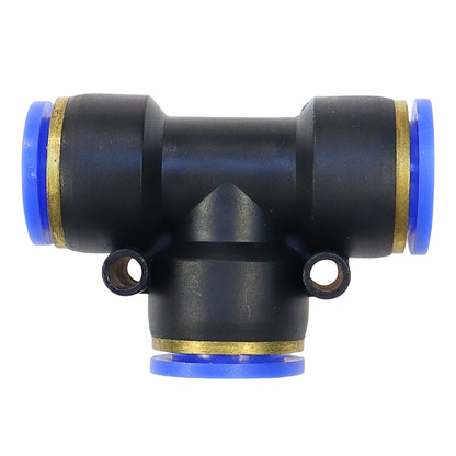 Pneumatická T-rýchlospojka - Tekalanu 15mm plast