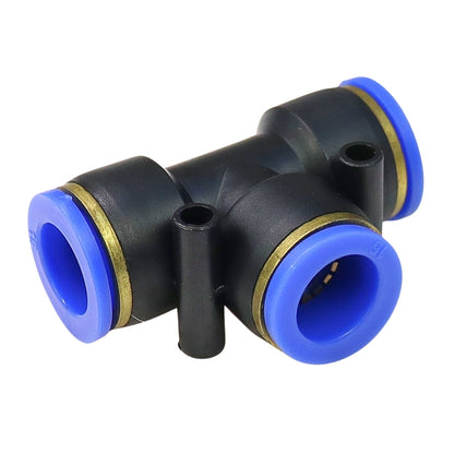 Pneumatická T-rýchlospojka - Tekalanu 15mm plast