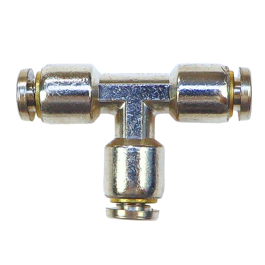 Pneumatická T-rýchlospojka - Tekalanu 4mm kov