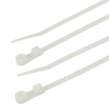 Spona — 4,2x220mm, PA66 — ZAGRODA — biela — OPM42220BZ