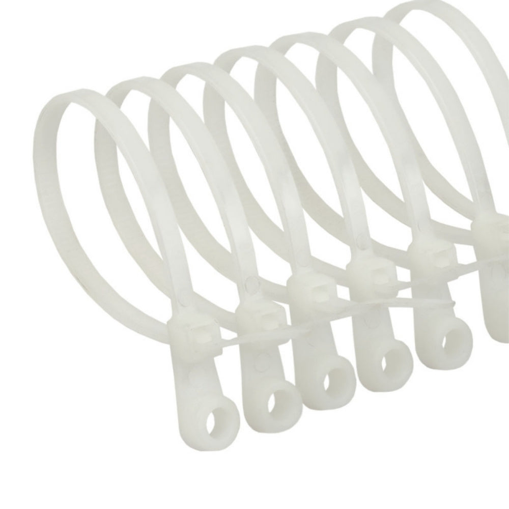 Spona — 4,2x220mm, PA66 — ZAGRODA — biela — OPM42220BZ